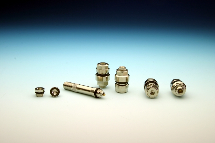 Hidden valves, 8,3 mm, chrome