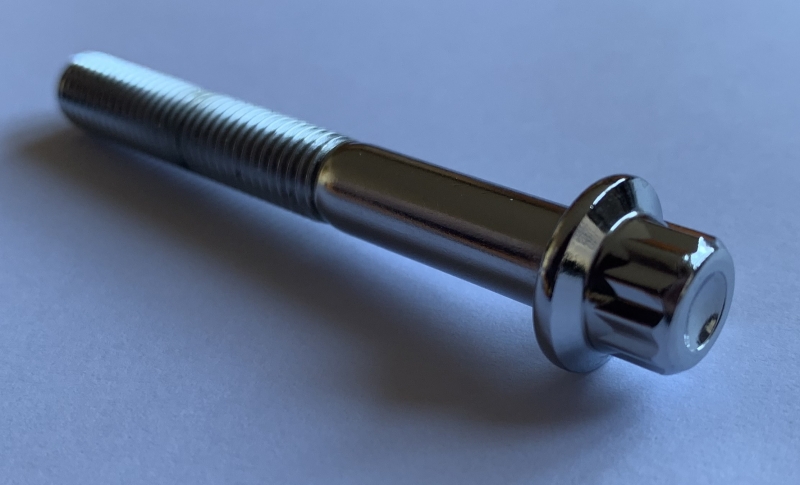 Rim screw M7x50 Chrome
