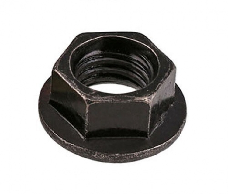Nut M7 zinc black plated