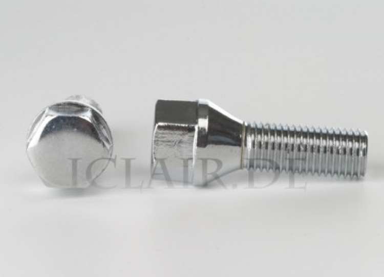 Radschraube M12x1,5x40 Kegelbund