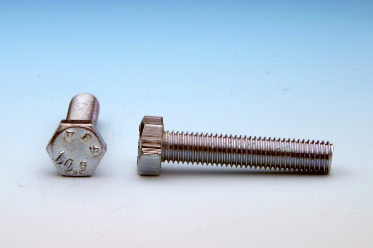 Hexagon Screw M7x25 DIN933 steel zinc-plated